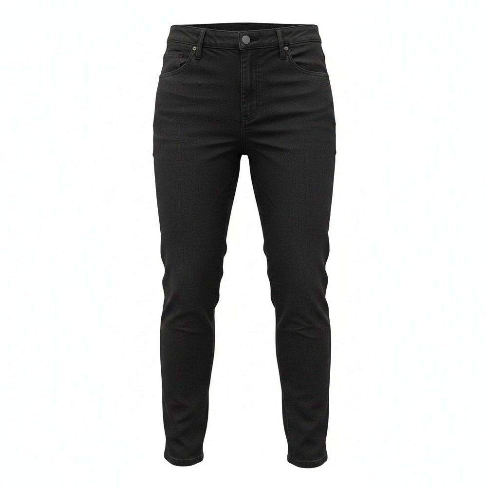 Old Navy Womens Black High Rise Super Skinny Jeans 18 Plus Stretch Denim